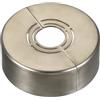 PATIKIL Flangia Divisa a Parete, 20/25/32mm Copri Tubi Termosifoni Copertura Piastra Rotonda in ABS Spessore Tagliabile per Tubo Acqua Rubinetto Decorazione,25mm Altezza, Grigio