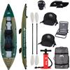 AQUA MARINA Kayak AQUA MARINA CALIBER 13'1 - kayak gonfiabile da pesca - opzione: 2x pagaia + 2x sedile