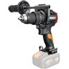 WORX WX356.9 - Trapano avvitatore a percussione a batteria, 20 V, coppia 85 Nm, motore brushless, compatto e leggero, foratura e viti rapide, senza batteria e caricatore