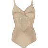 CHARME 1 Pezzo Body Modellante Donna 1801 Realizzato in Tessuto Contenitivo Coppa C. Panna 4C