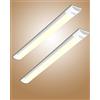 Bellanny Tubo Plafoniera LED 115cm, 40W Lineare LED Luminaire 4800LM Lampada da soffitto 3000K Bianco caldo Moderna Neon LED Sottopensile per Ufficio Garage Officina Giardino Barra Magazzino, 2pack