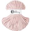 Bobbiny Filo intrecciato in macramè di alta qualità, 5 mm, colore: Pastel Pink (rosa pastello), 100 m