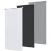 UISEBRT Tenda oscurante senza fori per finestre 100x160 cm Klemmfix Tenda a rullo laterale per protezione dai raggi solari (Bianco)