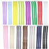 SZCXDKJ 45pcs 55cm/22 Pollice Invisibile Multicolor Nylon Bobina Cerniere per Cucire e Artigianato 15 Colori