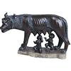 ARTE E STORIA BY PABEN Souvenir Italia Roma Lupa Capitolina 3D in Resina L. 19,5 H. 9,5 CM