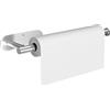 Uootach Portarotolo Cucina, Porta carta da bagno, porta fazzoletti da parete in acciaio inox, Portasalviette autoadesivi o perforabili, Adatto per cucina, bagno, camera da letto (Argento)
