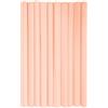 Interdruk - Rotoli di carta crespa per bambini, fai da te e decorazioni - Confezione da 10 bobine (50 cm x 200 cm, 28 g/m2) - 35 arancione pesca pastello