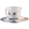 Seletti Tazzina da Caffe' con Piattino in Porcellana Hybrid-Leonia