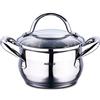 BERGNER Gourmet | Pentola con Coperchio di Vetro | capacità 1,7L | Fabbricata in Acciaio Inox | Manici Ergonomici | Utensili da Cucina | per Tutti i Piani Cottura