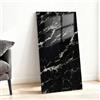 Alened Adesivi per piastrelle nere 60 x 30 cm, 10 pezzi, piastrelle autoadesive da parete, in marmo, stacca e attacca, per bagno, cucina, paraschizzi, impermeabili e rimovibili