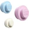 Room Copenhagen Wall Hanger Set (White, Light Blue, Pink)