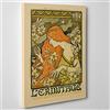 ConKrea Quadro su Tela Canvas - INTELAIATO - Pronto da Appendere - Toulouse Lautrec - Pubblicitˆ Advertising Vintage - Stile Liberty - Art Nouveau boh_mien - 70x100cm - Senza Cornice - (cod.203)