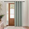 KGORGE Tende Moderne per Soggiorno Oscuranti per Interni con Anelli Tende Termiche per Salotto Curtain Verde Salvia Camera da Letto 1 Pezzo L 140 x A 230 CM