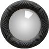 CHEHOMA - Elegante piccolo specchio convesso - nero con motivo serpente, diametro 16 cm