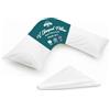 Posh Tag Cuscino a V con federa, cuscino per gravidanza per allattamento, ortopedico, supporto maternità, cuscino triangolare a forma di V, imbottitura extra in fibra cava, ipoallergenico e lavabile
