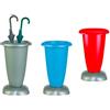 Bronzo Srl Portaombrelli A Forma Conica. Colorazioni Assortite: Rosso, Grigio, Blu. in Plastica.