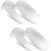 Yuannee Solette Ortopediche 1cm,4 PCS Talloniere in Silicone per Tallonite Spina Calcaneare Uomo Plantari con Gel Ammortizzante Ideali per Scarpe Comfort Giornaliero