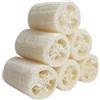 Miayical 6 Pezzi di Spugna Naturale di Luffa,Loofah Scrubber,Loofah Sponge Esfoliante,Spugna di Luffa Naturale,Adatto per la Cura del Corpo E la Rimozione Della Pelle Morta,Cucine,Bagni e Docce
