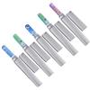 HAPINARY 5pezzi Kit Per Unghie in Vetro Da Tema Natalizio Attrezzo Pedicure e Manicure Resistente e Comodo Adatto Per Unghie Naturali e Finte Idea Regalo Natale