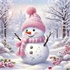Tainrun Puzzle per Adulti 1000 Pezzi, Puzzles 1000 pezzi adulti Pupazzo neve rosa bosco, Giochi Educativo e Giocattoli Sfida, puzzle impossibile, puzzles Decorazione Famiglia
