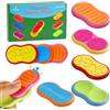 Valyrane Set da 6 Giocattoli Sensoriali Anti Stress, Giocattolo a Mano Colorato per Bambini e Adulti - Migliora Concentrazione e Calma Quotidiana, Silenzioso per Ufficio, Scuola, Casa e Studio
