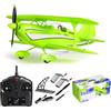 SAYZON Aereo RC 4CH A310 Biplano Aereo RC per Adulti Principianti 3D/6G Brushless 2.4G Aereo Telecomandato ad Ala Fissa con 2 Batterie