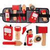 Dr. MUYA® Giocattolo Montessori 3 4 5, Giochi Bambini 3 Anni, Bambino Pompiere, Giocattoli Educativi, Regalo 3-5 Anni Bambini Ragazzo Ragazza