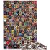 BUBELS Puzzle | Puzzle da 1000 pezzi per adulti in stile vintage, 100% cartone riciclato, puzzle di famiglia, regali di compleanno, 26 x 38 cm