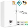 Ferroli Caldaia Bluehelix THETA 24C a condensazione 24kw 0TPY2AWA incluso kit fumi coassiale metano e gpl