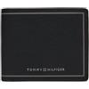 Tommy Hilfiger Portafoglio Tommy Hilfiger Th Central Cc And Coin Nero - Compatto ed Elegante
