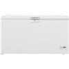 BEKO HSM46740 Congelatore pozzo, dimensioni: L 155,5 cm, A 86 P 67,5 Rumorosità 36 dB(A), BIANCO, Classe E