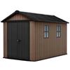 Keter casetta da giardino in resina NEWTON PLUS 7511/1175 EVOTECH+ - DOPPIA OPZIONE MONTAGGIO