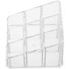 TOVINANNA Organizer Trasparente Per Rossetti e Smalti Con Slot Porta Lip Gloss e Accessori Cosmetici Per Vanity Elegante e Pratico Per Esposizione Makeup