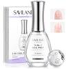 SAVILAND 3 in 1 Nail Prep, Disidratatore e Primer per Unghie, 15ML Primer per Unghie per Una Migliore Adesione, Nail Disidratatore Nutriente a Base Vegetale, per Uso Domestico e Salone