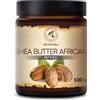 AROMATIKA TRUST THE POWER OF NATURE Burro di Karitè 100g- Raffinato - Butyrospermum Parkii - Pure e Naturale - Shea Butter Africano - Olio per Corpo e Capelli - Ideale per Pelle - Unghie - Labbra - Viso