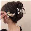 Aneneiceera Vintage Hollow Farfalla Capelli Clip Artigli Metallo Capelli Artiglio Barrette Argento Grandi Capelli Titolare Clip Minimalista Mascella Capelli Morsetto Antiscivolo Capelli Cattura
