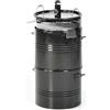 Giordanoshop Barbecue Affumicatore a Carbone Carbonella Taddei Barrel Nero