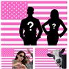 CCZUIML Bandiere Personalizzate,Bandiera Rosa Personalizzata Degli Stati Uniti, crea la tua Bandiera con il tuo Testo,Foto o Logo per Festival, Compleanni,Feste,Camere da Letto e Giardini all'aperto