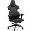 Noble Chairs DAWN TX — Sedia Gaming Tessuto Nero