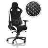 Noble Chairs EPIC Real Leather — Sedia Gaming Pelle Vera Nero/Bianco/Rosso