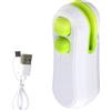 Joyan Mini Sigillatore per Sacchetti, 2 in 1 Mini Sigillatore per Sacchetti Ricaricabile, Sigillatore per Sacchetti Portatile con Base Magnetica per Sacchetti di Plastica, Snack, Sacchetti di Patatine