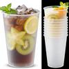 LANSKYLAN 50 Pezzi Bicchieri Plastica Riutilizzabili da 360ml Bicchieri Plastica Dura Opaca Bicchiere Acqua Riutilizzabili Bicchiere da Cocktail Infrangibili per Feste Compleanni e Matrimoni