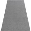 rugsx ETON PLUS Tappeto - Monocolore e liscio in Grigio chiaro - Morbido e moderno per soggiorno e camera da letto - 150x250 cm