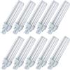 Osram - Lampada fluorescente compatta Dulux D 26 Watt, luce naturale (830), 2P G24d-3, 10 pz
