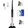 Limatola Elettrodomestici VORWERK FOLLETTO VK7S Rigenerato Classe A+++ Come Nuovo - Aspirapolvere Cordless Senza Fili con Batteria e Caricabatteria - Disponibile in Vari Set (6 Sacchetti + Fragranze)