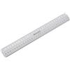 Westcott E-10112 00 Righello da taglio con bordo in metallo, 30 cm, argento