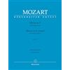Bärenreiter Missa in C KV 317 Krönungsmesse. Klavierauszug, Urtextausgabe. BÄRENREITER URTEXT