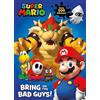 Farshore Official Super Mario: Bring on the Bad Guys!: An illustrated Sticker Activity Book - perfect for kids and fans of the video game!