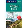 Kompass Carta escursionistica Kom 44. Ritten, Renon: 4in1 Wanderkarte mit Aktiv Guide und Panorama inklusive Karte zur offline Verwendung in der KOMPASS-App. Fahrradfahren.: 068