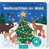 Ars Edition Mein blinkendes Soundbuch - Weihnachten im Wald: Sound mit 1 LED